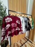 Sweter flor dama