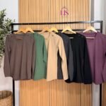 5 SWETER DARLON BOTON DAMA