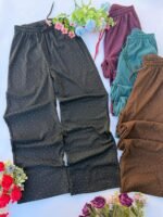 PANTALON PALAZO GLITTER DAMA - Imagen 3