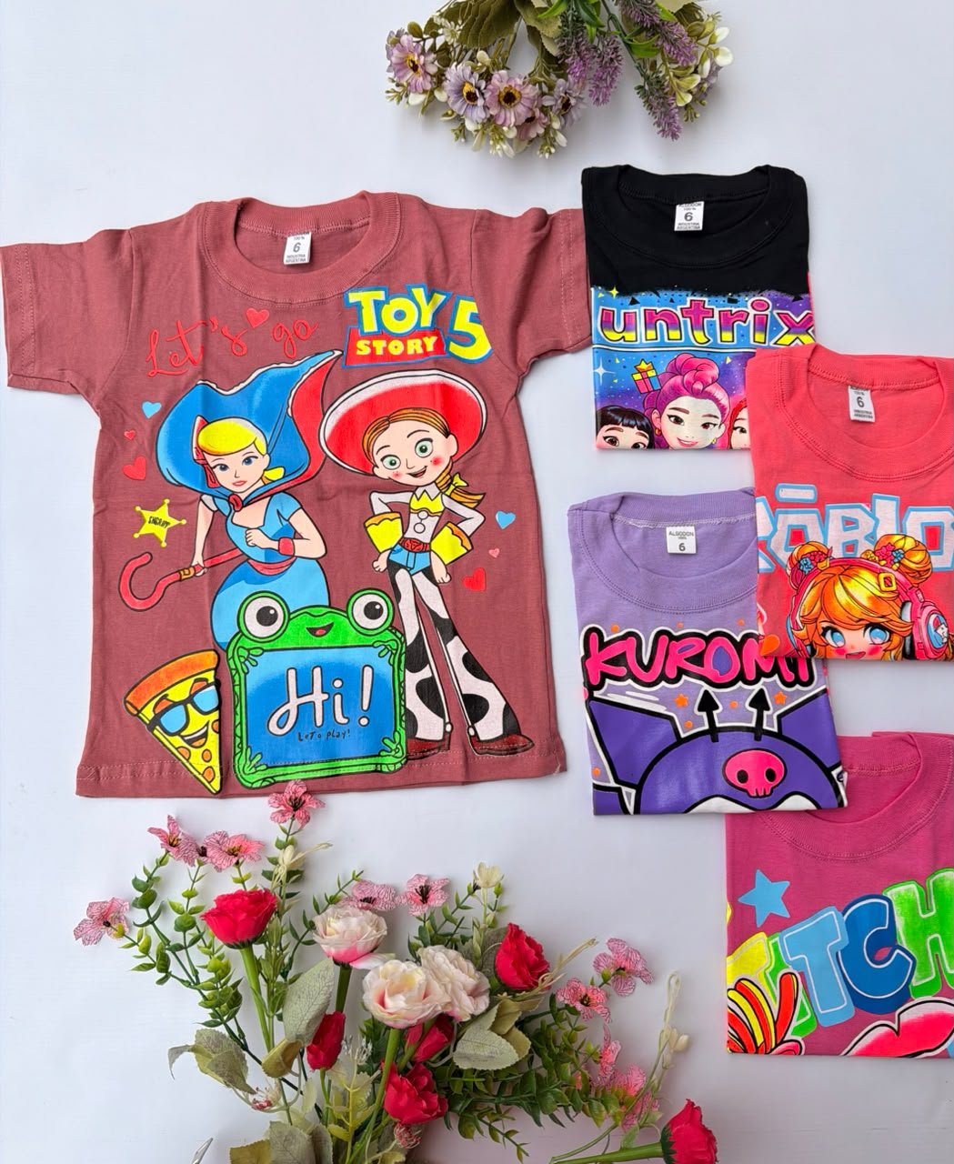 6d1e0130-b326-4f38-bdef-0dba448887c0 7 REMERA NENA ANIMADO - Imagen 1