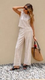 4 CONJUNTO RAYADO DAMA