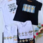 5 REMERAS DAMA MALVINAS