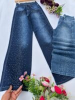 6 WIDE LEG BRILLO DAMA - Imagen 2
