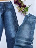 6 WIDE LEG BRILLO DAMA - Imagen 5