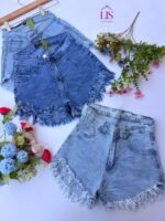 7 SHORT ELASTIZADO LISO DAMA
