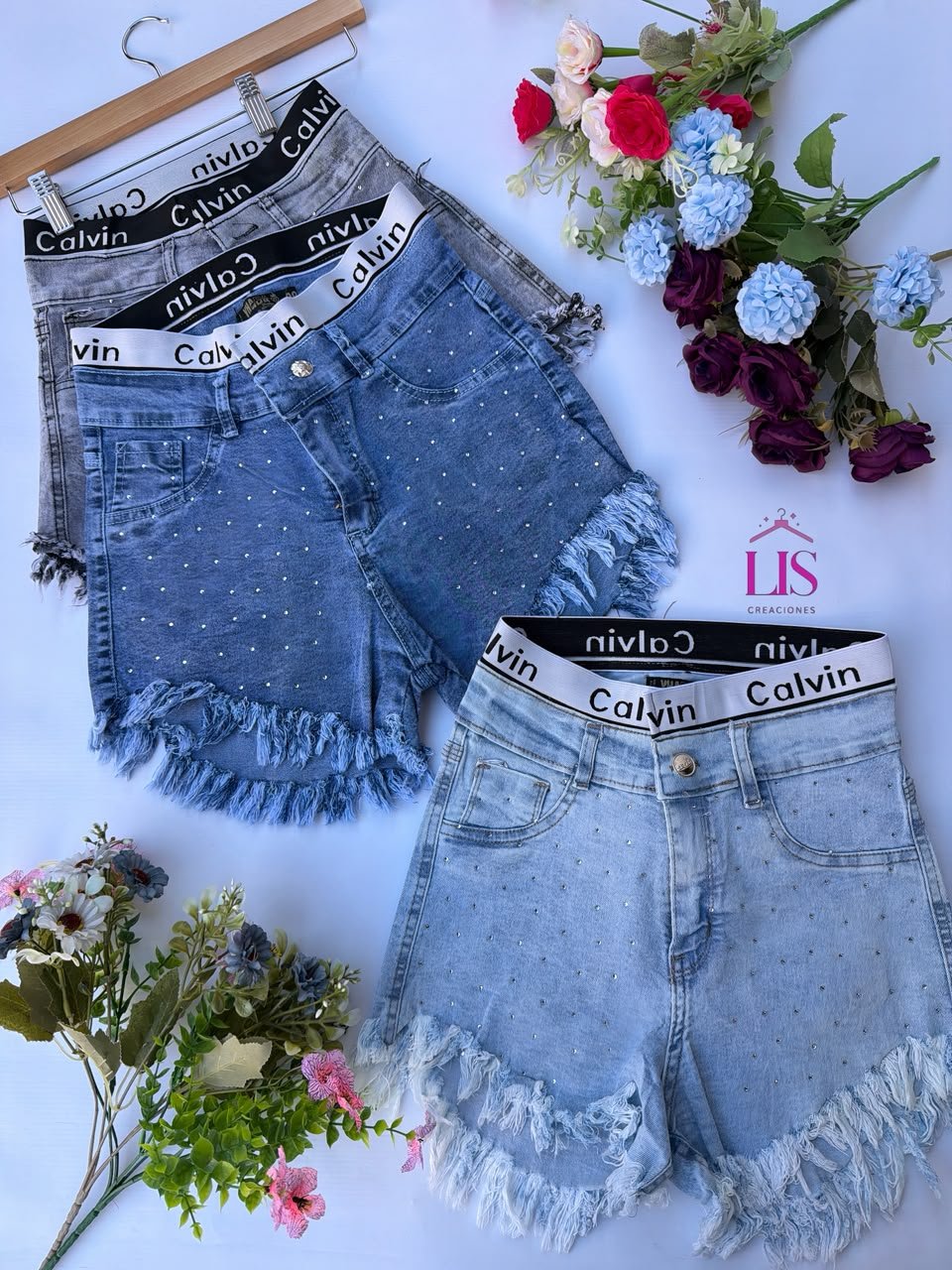 46e61b74-baff-4158-beca-72f800e95bf0 7 SHORT CALVIN ELASTIZADO DAMA - Imagen 1