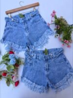 7 SHORT STRASS HEBILLA DAMA - Imagen 2