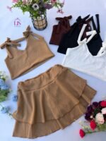 3 CONJUNTO DAMA HAWAI TOP