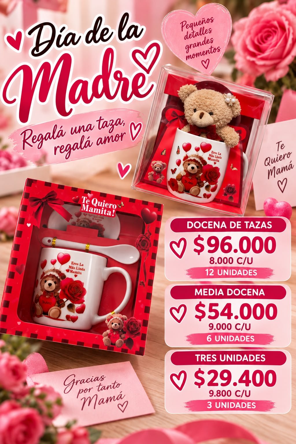 8bfca0ae-52a2-4b1c-b04f-933f202a8d5c TAZAS DIA DE LA MADRE - Imagen 1