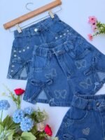 6 SHORT MOÑO JEANS NENA - Imagen 2