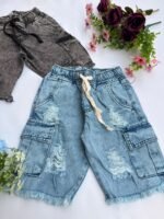 7 BERMUDA NENE CARGO JEANS - Imagen 2