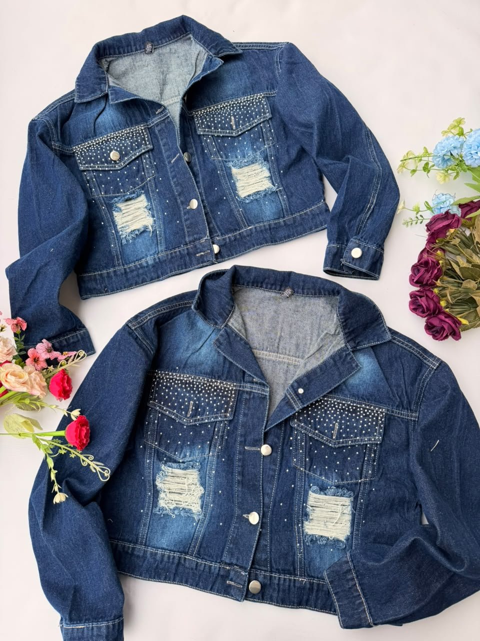 baca0114-d274-4175-94ea-185cce432b3c 4 CAMPERA AZUL CORTA DAMA - Imagen 1