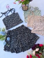 3 CONJUNTO FLOR DAMA CORTO - Imagen 2