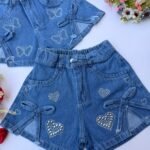 6 SHORT MOÑO JEANS NENA