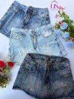 6 MINI SHORT POLLERA DAMA