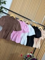 BLUSA CORTADA DAMA CORRUGADO - Imagen 2