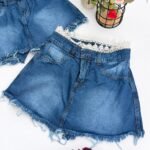 6 SHORT POLLERA RIGIDO DAMA