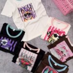 4 REMERAS LISAS DAMA COMBINADAS