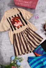 5 CONJUNTO CORTO RAYADO DAMA - Imagen 2