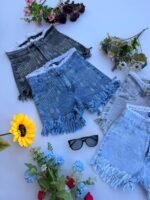 7 SHORT STRASS + PUNTILLA ELASTIZADO - Imagen 4