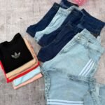 6 CONJUNTOS JEANS ADI DAMA