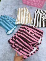 6 SHORT RAYADO NAPOLEON  DAMA - Imagen 2