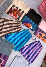 5 CONJUNTO CORTO RAYADO DAMA - Imagen 5