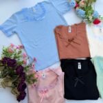 3 REMERAS MOÑO DAMA LISO
