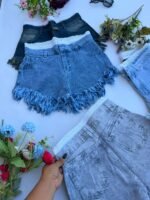 7 SHORT CON PUNTILLA DAMA - Imagen 4