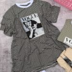 3 REMERONES ESTAMPA RAYA DAMA