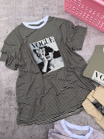 3 REMERONES ESTAMPA RAYA DAMA