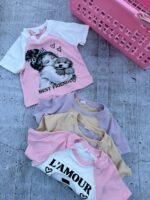 6 REMERA BICOLOR NENA - Imagen 2