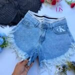 6 SHORT CK CON STRASS DAMA