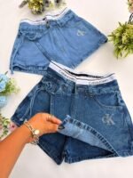 6 SHORT POLLERA CK DAMA - Imagen 2