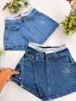 6 SHORT POLLERA CK DAMA