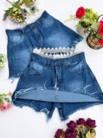 6 SHORT POLLERA RIGIDO DAMA - Imagen 2