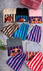 5 CONJUNTO CORTO RAYADO DAMA - Imagen 4