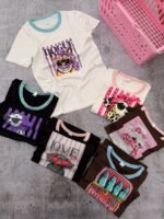 4 REMERAS LISAS DAMA COMBINADAS - Imagen 2