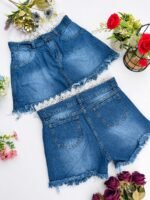 6 SHORT POLLERA RIGIDO DAMA - Imagen 4