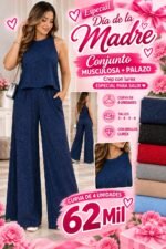 4 CONJUNTO GLITER FIESTA DAMA