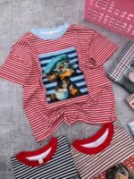 5 REMERAS RAYADAS ESTAMPADAS DAMA - Imagen 3