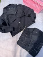 4 BOMBER DAMA CON STRASS - Imagen 2