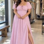 VESTIDO HAWAI CON LUREX DAMA