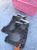 6 BERMUDA SHORT GRIS DAMA - Imagen 3
