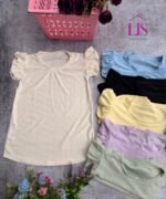 6 MUSCULOSA BRODERIE DAMA