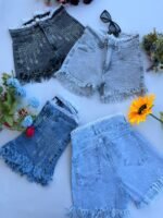 7 SHORT STRASS + PUNTILLA ELASTIZADO - Imagen 3