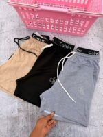 5 SHORTS ALGODON CALVIN DAMA - Imagen 3