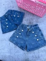 6 NAPOLEON NENA JEANS CON STRASS - Imagen 4