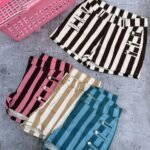 6 SHORT RAYADO NAPOLEON  DAMA